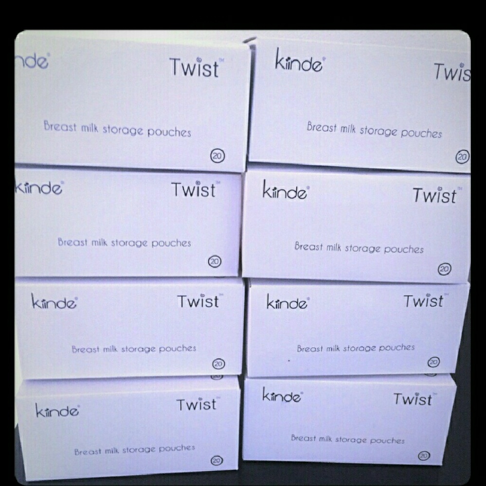 Kiinde twisted breast milk storage bags!!!